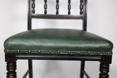 Bruce Talbert Probably for Gillows. An Aesthetic Movement Walnut Side Chair - Thumbnail 16