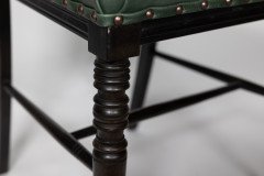 Bruce Talbert Probably for Gillows. An Aesthetic Movement Walnut Side Chair - Thumbnail 17