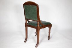John Pollard Seddon Attributed, a Gothic Revival Oak Side or Desk Chair - Thumbnail 4