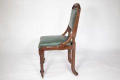 John Pollard Seddon Attributed, a Gothic Revival Oak Side or Desk Chair - Thumbnail 5