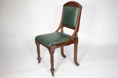 John Pollard Seddon Attributed, a Gothic Revival Oak Side or Desk Chair - Thumbnail 7