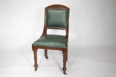 John Pollard Seddon Attributed, a Gothic Revival Oak Side or Desk Chair - Thumbnail 8