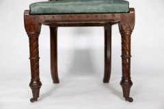 John Pollard Seddon Attributed, a Gothic Revival Oak Side or Desk Chair - Thumbnail 21