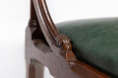 John Pollard Seddon Attributed, a Gothic Revival Oak Side or Desk Chair - Thumbnail 30