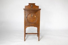 Shapland & Petter, Arts & Crafts Oak bedside cabinet - Thumbnail 2
