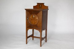 Shapland & Petter, Arts & Crafts Oak bedside cabinet - Thumbnail 4