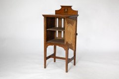Shapland & Petter, Arts & Crafts Oak bedside cabinet - Thumbnail 5