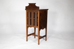Shapland & Petter, Arts & Crafts Oak bedside cabinet - Thumbnail 10