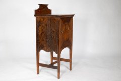 Shapland & Petter, Arts & Crafts Oak bedside cabinet - Thumbnail 12