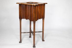 An Arts & Crafts Walnut Plant Stand - Thumbnail 7