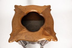 An Arts & Crafts Walnut Plant Stand - Thumbnail 10