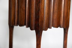 Arts & Crafts Walnut Plant Stand - Thumbnail 18
