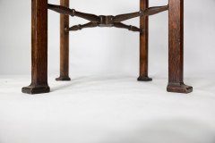 An Arts & Crafts Walnut Plant Stand - Thumbnail 24
