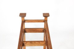 A Simple Arts & Crafts Oak umbrella and stick stand - Thumbnail 11