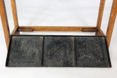 A Simple Arts & Crafts Oak umbrella and stick stand - Thumbnail 17