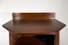 Liberty & Co., Arts & Crafts Walnut Side Cabinet In the style of Morris & Co - Thumbnail 12