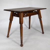 William Birch. A Large Arts & Crafts Oak Side Table - Thumbnail 6