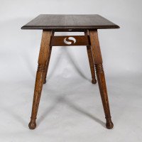 William Birch, Large Arts & Crafts Oak Side Table - Thumbnail 7