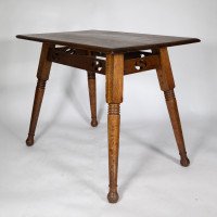 William Birch, Large Arts & Crafts Oak Side Table - Thumbnail 8