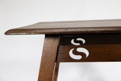 William Birch. A Large Arts & Crafts Oak Side Table - Thumbnail 20