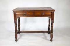 Bruce James Talbert for Gillow & Co., Gothic Revival Oak Writing Table - Thumbnail 2