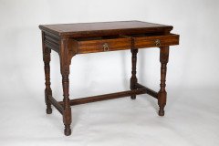 Bruce James Talbert for Gillow & Co., Gothic Revival Oak Writing Table - Thumbnail 3