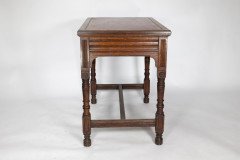 Bruce James Talbert for Gillow & Co., Gothic Revival Oak Writing Table - Thumbnail 4