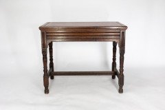 Bruce James Talbert for Gillow & Co., Gothic Revival Oak Writing Table - Thumbnail 5