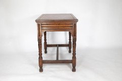 Bruce James Talbert for Gillow & Co., Gothic Revival Oak Writing Table - Thumbnail 8