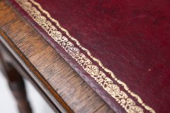 Bruce James Talbert for Gillow & Co., Gothic Revival Oak Writing Table - Thumbnail 13