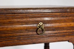 Bruce James Talbert for Gillow & Co., Gothic Revival Oak Writing Table - Thumbnail 16