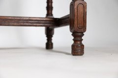Bruce James Talbert for Gillow & Co., Gothic Revival Oak Writing Table - Thumbnail 22