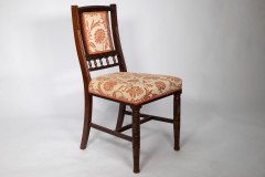 Bruce Talbert Attributed, Set of four fine quality aesthetic movement walnut dining chairs - Thumbnail 3