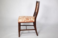 Bruce Talbert Attributed, Set of four fine quality aesthetic movement walnut dining chairs - Thumbnail 6