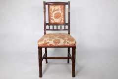 Bruce Talbert Attributed, Set of four fine quality aesthetic movement walnut dining chairs - Thumbnail 7