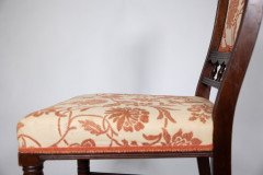 Bruce Talbert Attributed, Set of four fine quality aesthetic movement walnut dining chairs - Thumbnail 13