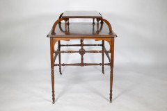 Howard & Sons. A High Art Aesthetic Movement Walnut Centre Tea Table - Thumbnail 4