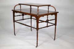 Howard & Sons. A High Art Aesthetic Movement Walnut Centre Tea Table - Thumbnail 5
