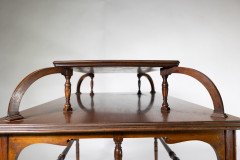 Howard & Sons. A High Art Aesthetic Movement Walnut Centre Tea Table - Thumbnail 8
