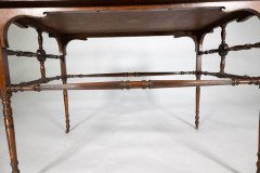Howard & Sons. A High Art Aesthetic Movement Walnut Centre Tea Table - Thumbnail 16