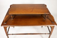 Howard & Sons. A High Art Aesthetic Movement Walnut Centre Tea Table - Thumbnail 6
