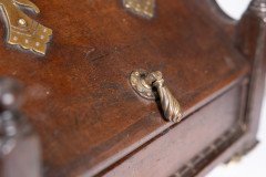 An Aesthetic Movement Walnut Coal Box - Thumbnail 12