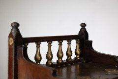 An Aesthetic Movement Walnut Coal Box - Thumbnail 8