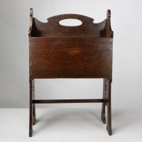 Liberty & Co., Arts & Crafts Oak Magazine Rack - Thumbnail 5