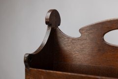Liberty & Co., Arts & Crafts Oak Magazine Rack - Thumbnail 9