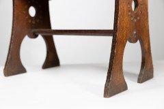 Liberty & Co., Arts & Crafts Oak Magazine Rack - Thumbnail 15
