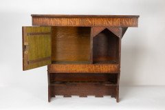 Liberty & Co., an Arts & Crafts Wall Cabinet - Thumbnail 3