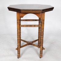 Bruce Talbert for Gillows, Aesthetic Movement Walnut Octagonal Table #2 - Thumbnail 5