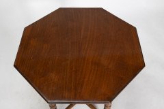 Bruce Talbert for Gillows, Aesthetic Movement Walnut Octagonal Table #2 - Thumbnail 7
