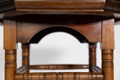Bruce Talbert for Gillows, Aesthetic Movement Walnut Octagonal Table #2 - Thumbnail 11